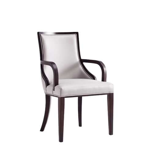 100 Grand wood vegan Leather Arm Chair - Whatadeal Furniture