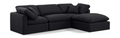 4 - Piece Beige Cloud Sectional Sofa - Whatadeal Furniture