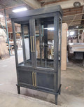 Arrowhead Custom Maple Curio with Doors - Whatadeal Furniture