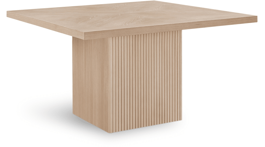 Belinda 54" Square Oak Dining Table - Whatadeal Furniture