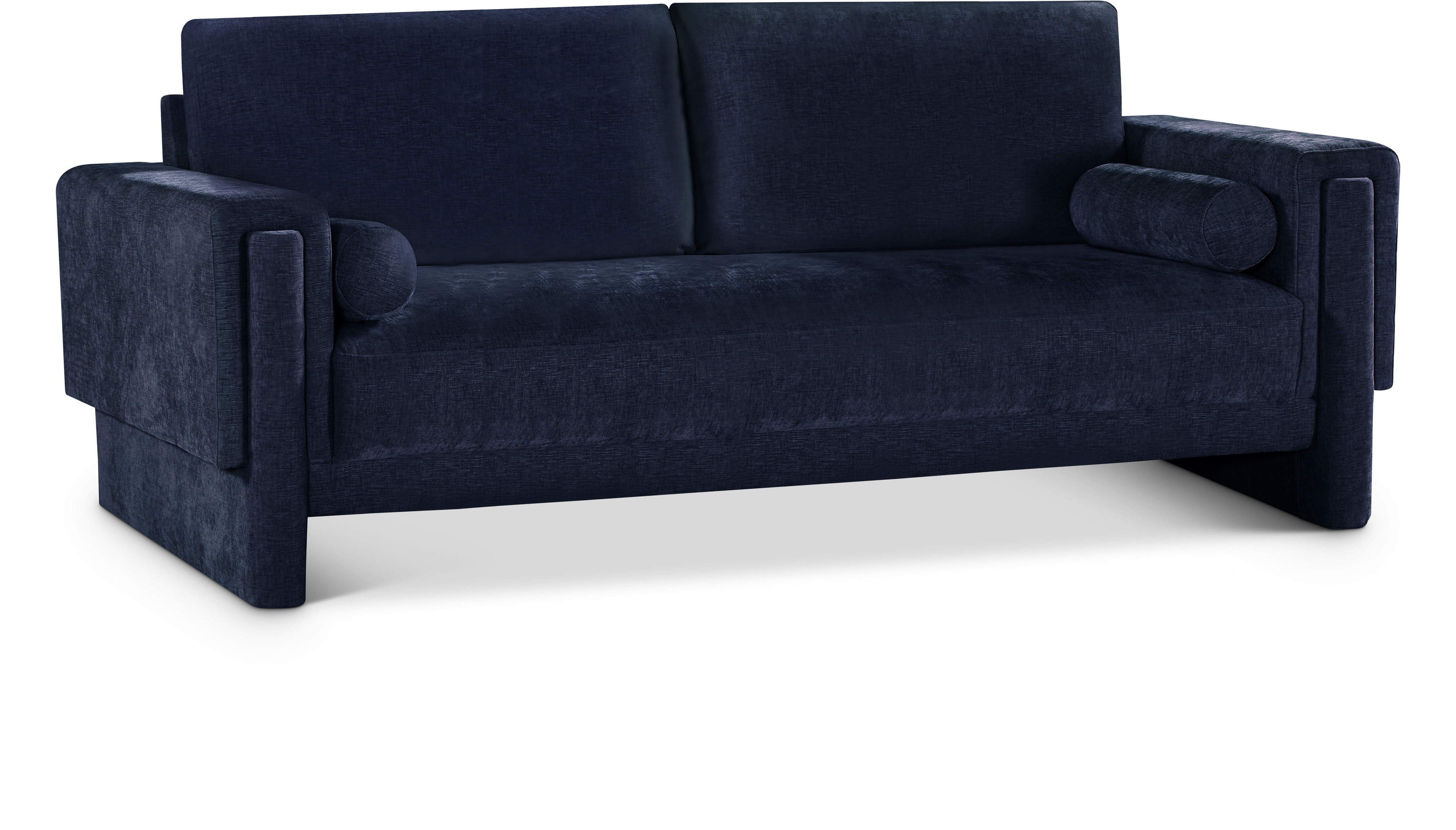 Madeline 89" Chenille Grey Sofa