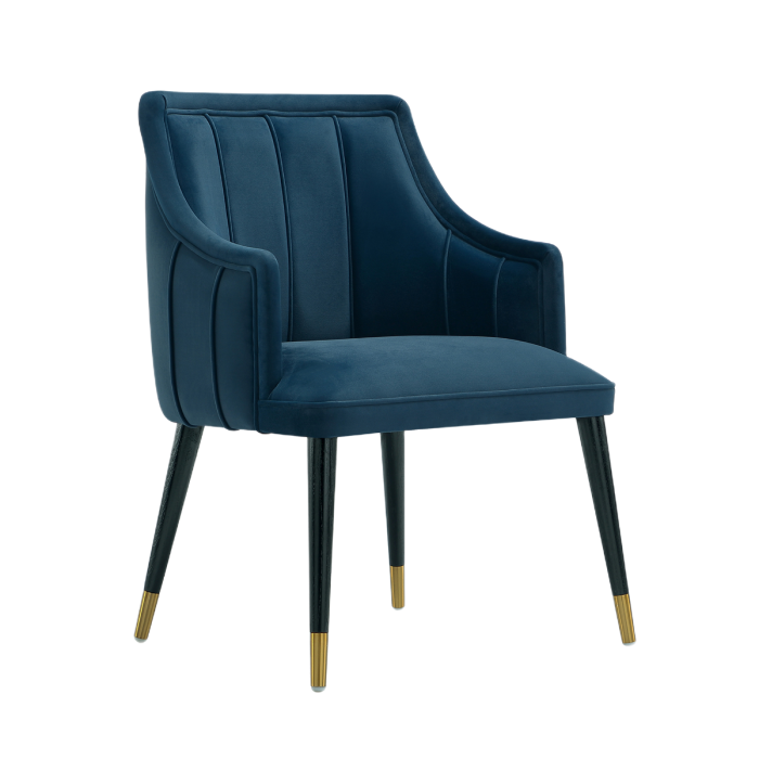 Edna's Wood Arm Chair in Light Grey