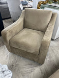 Lior Swivel Accent Chair in Taupe - Whatadeal Furniture