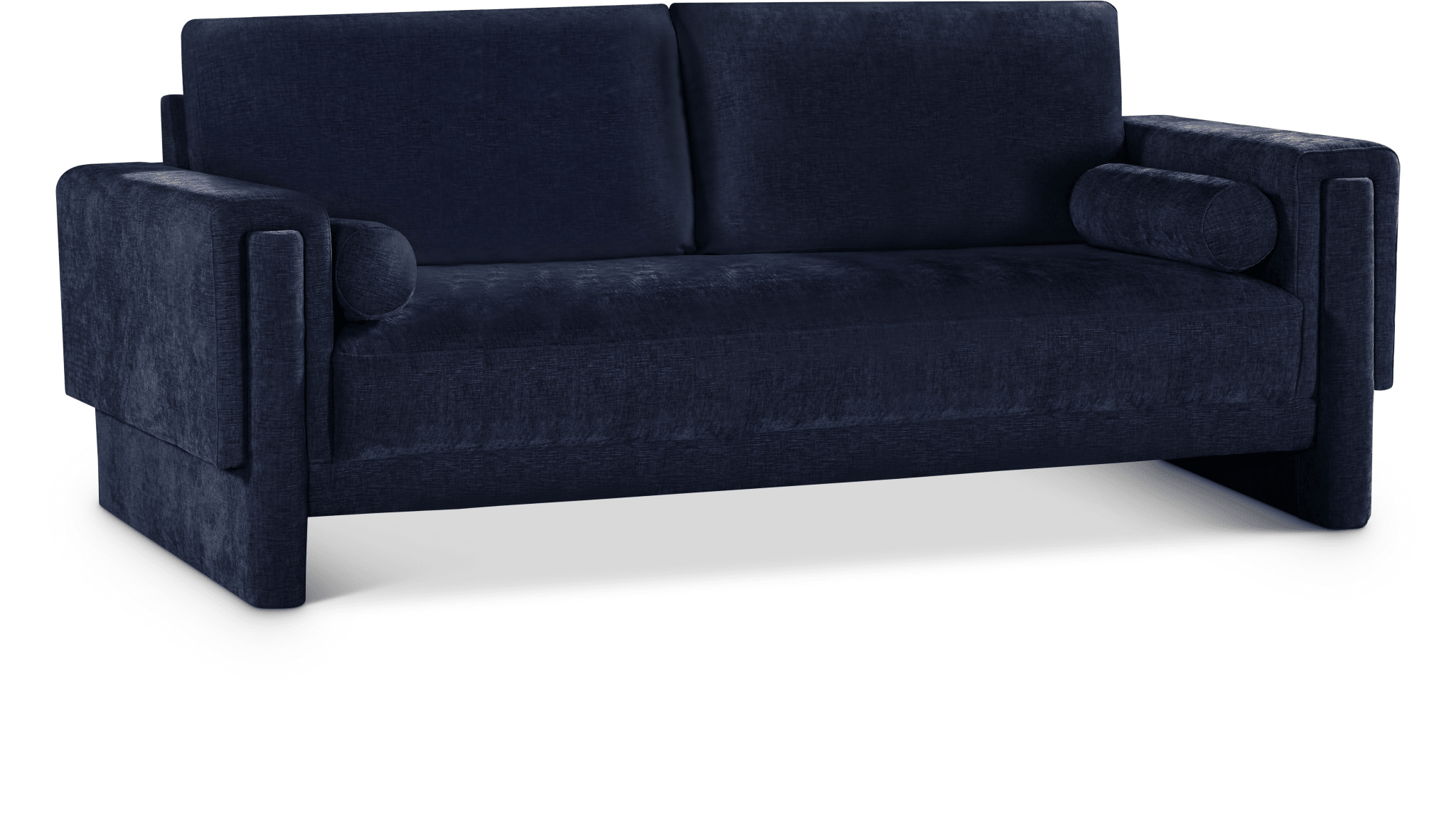 Madeline 89" Chenille Grey Sofa - Whatadeal Furniture