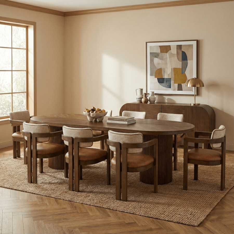 Sasa Velvet Upholstered Wood Dining Chair - Whatadeal Furniture