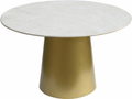 Sorrentino 50" Round Marble Dining Table - Whatadeal Furniture
