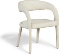 Sylvester Vegan Leather Upholstered Dining Chair - Whatadeal Furniture